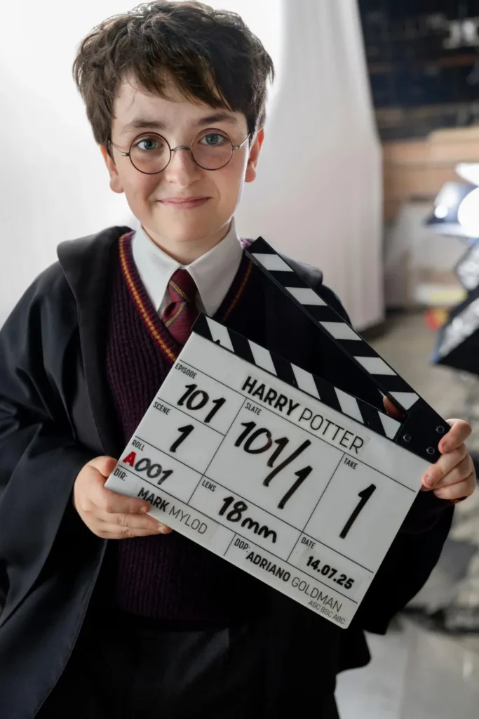 Harry Potter face revealed